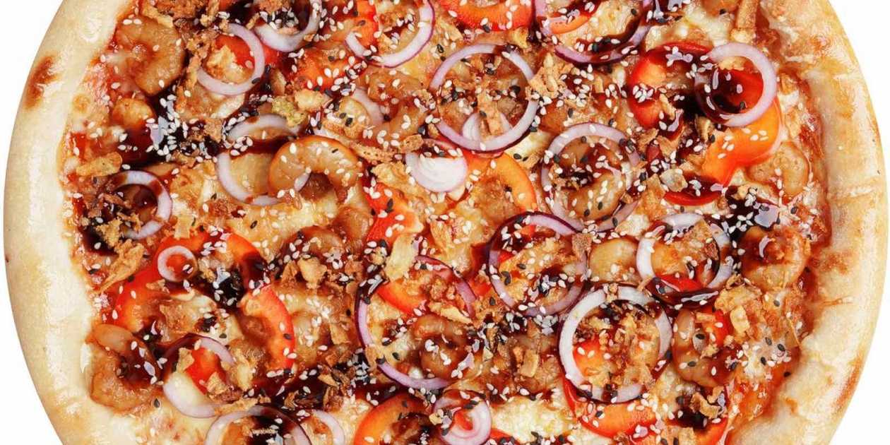 Teriyaki su krevetem 32 cm