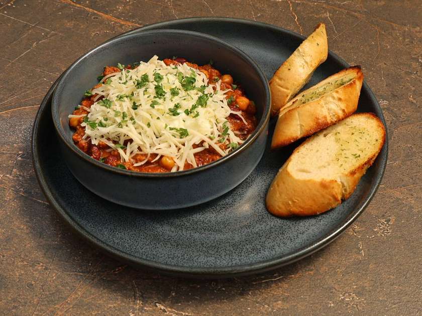 Spicy beef stew Chilli con Carne