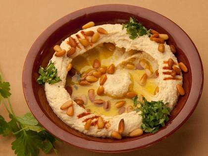 Pine bud (snubber) hummus