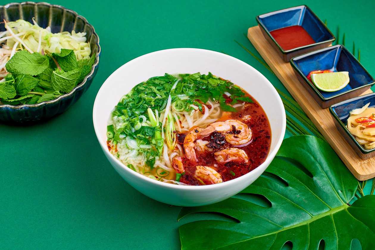 Soup with Shrimps