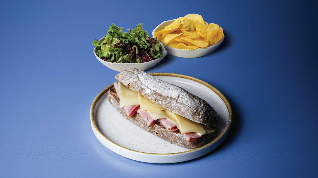 Ham Mozzarella Ciabatta