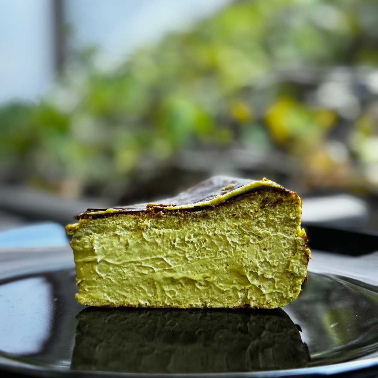 Sernik Baskijski Matcha