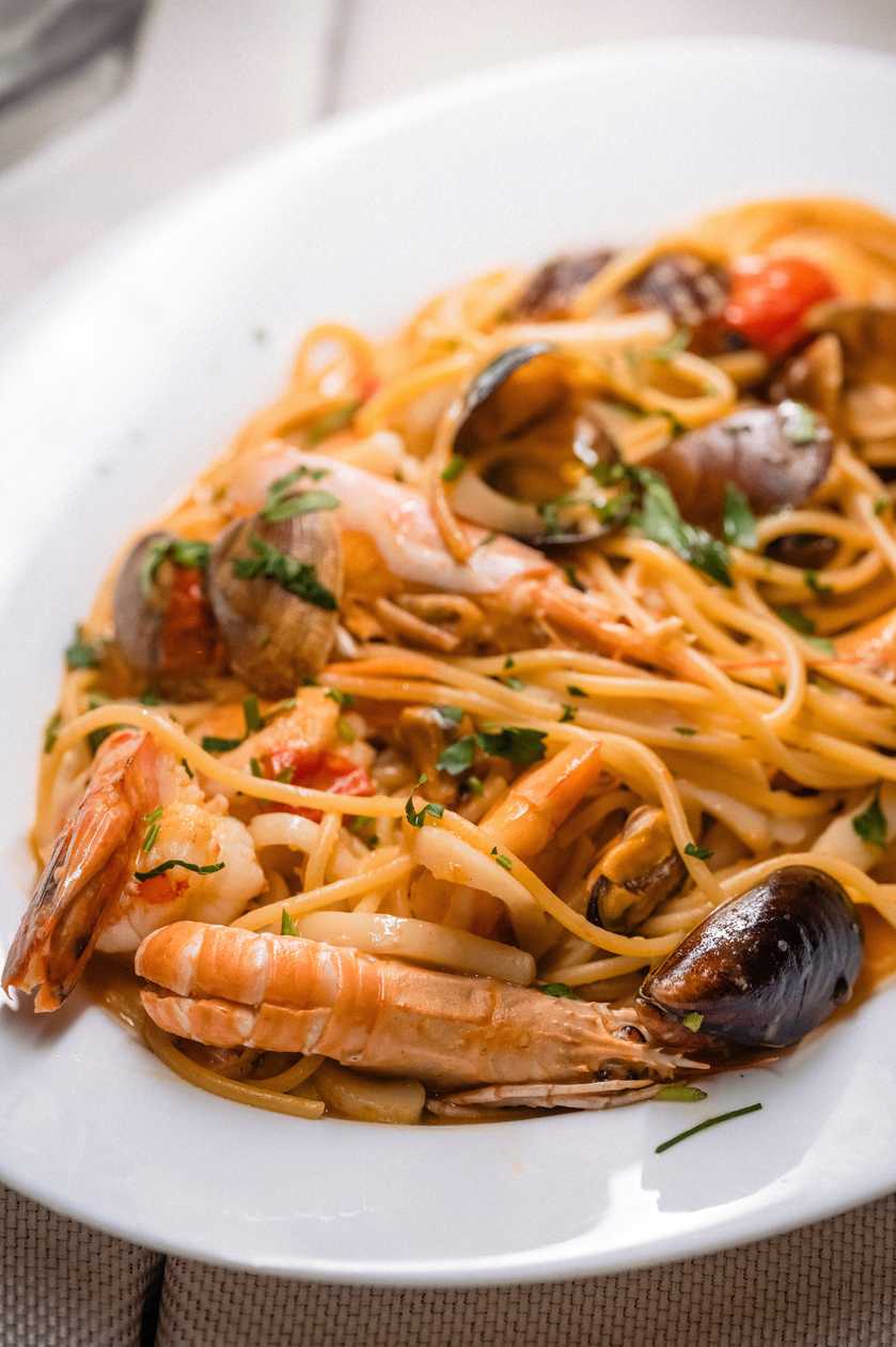Linguine ai frutti di mare