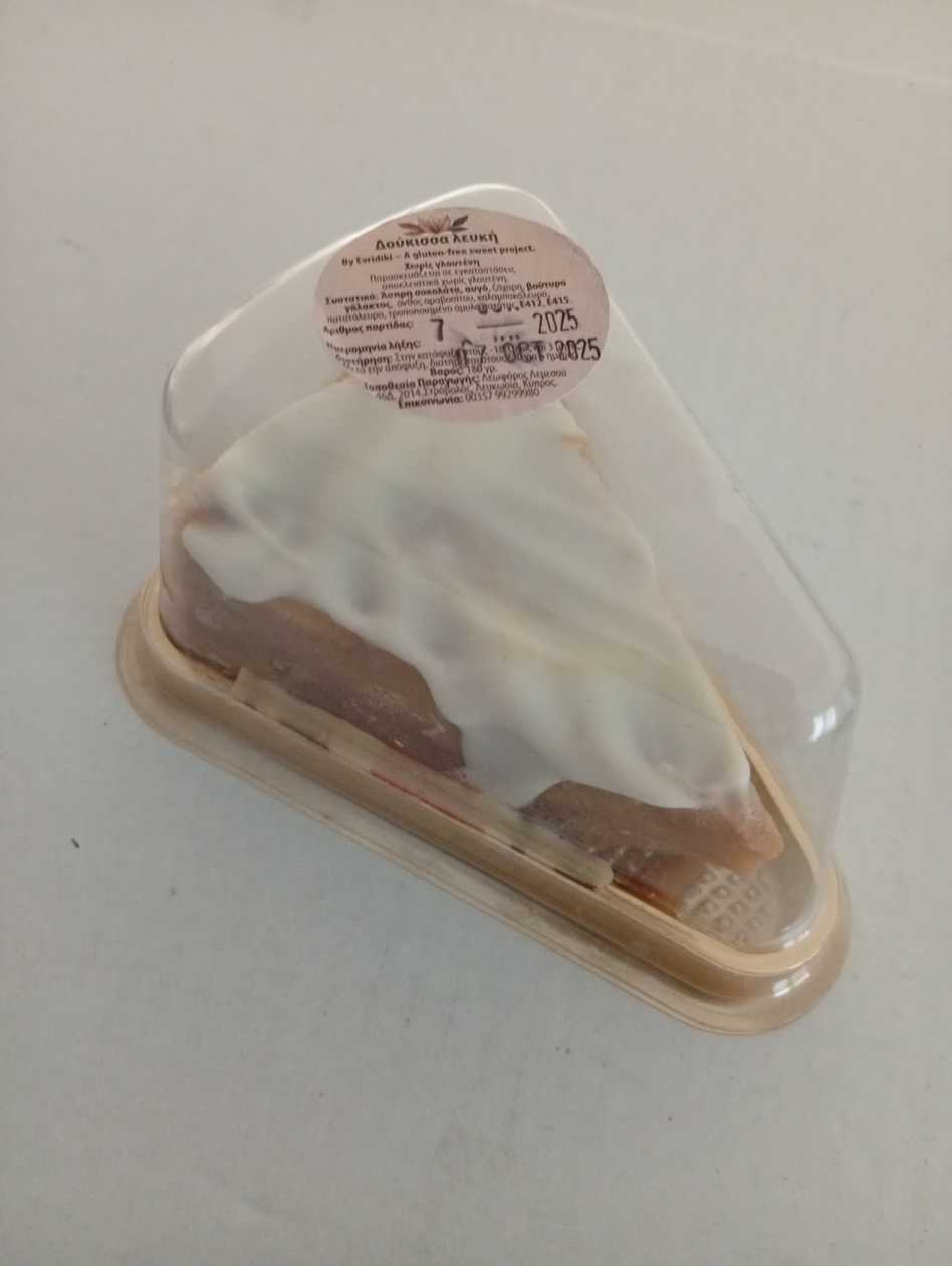 Doukissa  white chocolate Gluten Free