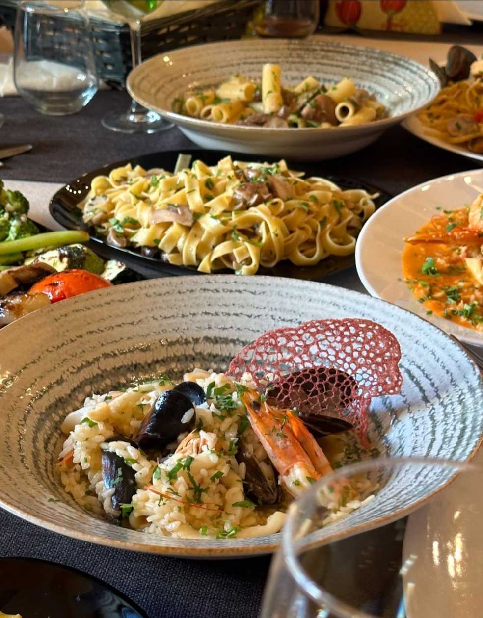 Risotto alla pescatora