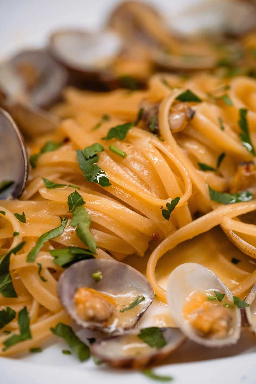 Linguine con le vongole