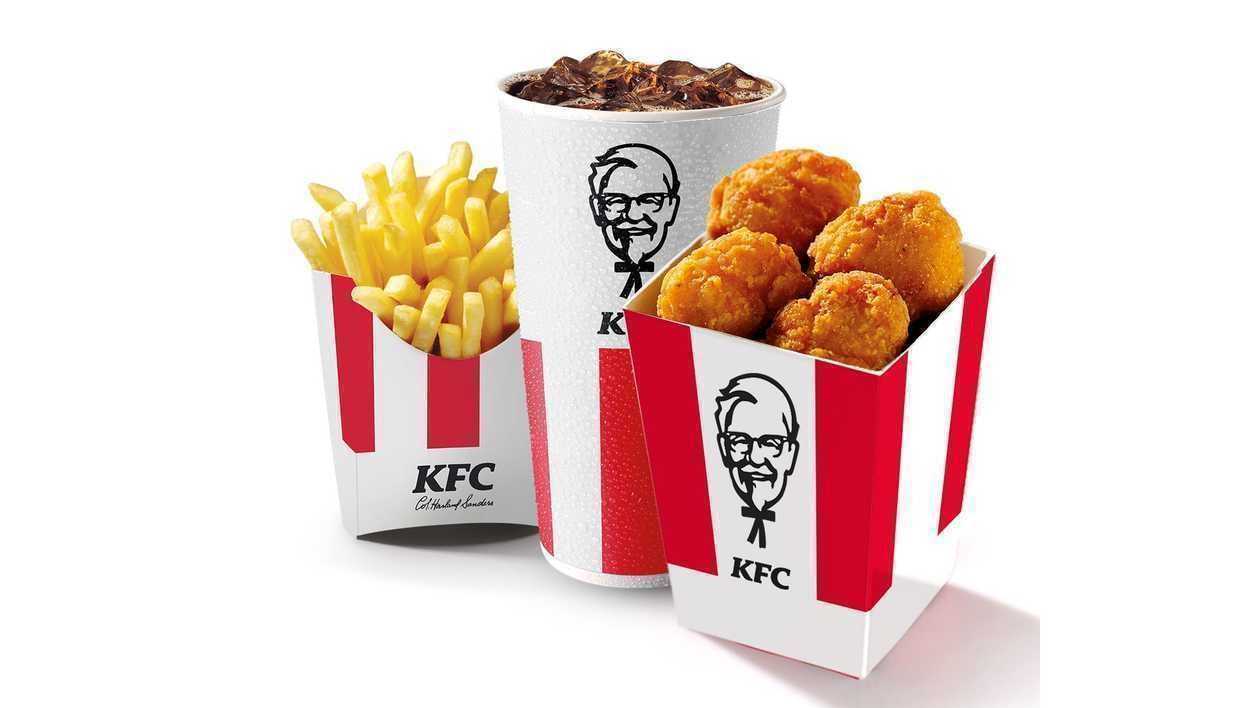 Popcorn Chicken Regular Large Meal