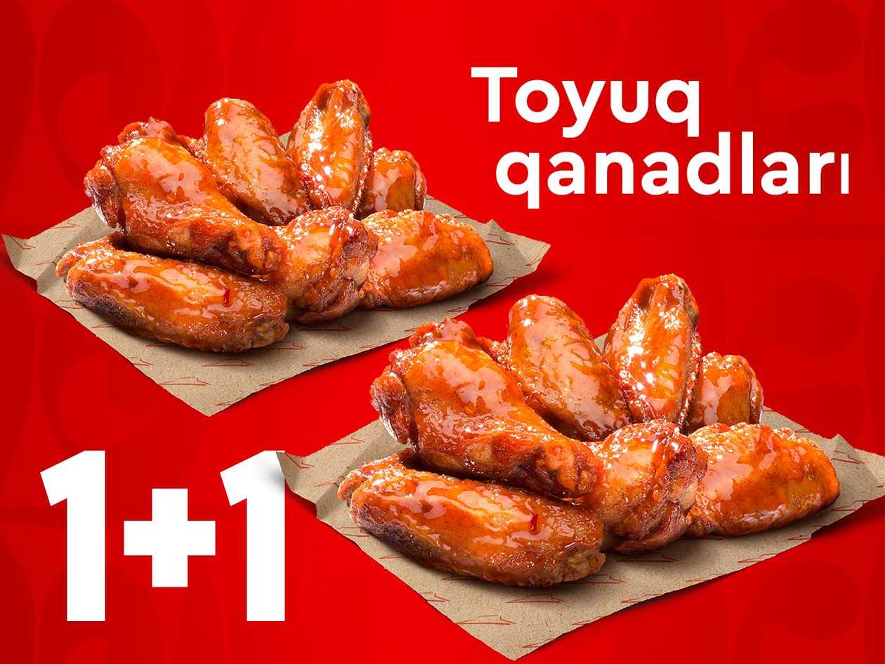 1 + 1 wings