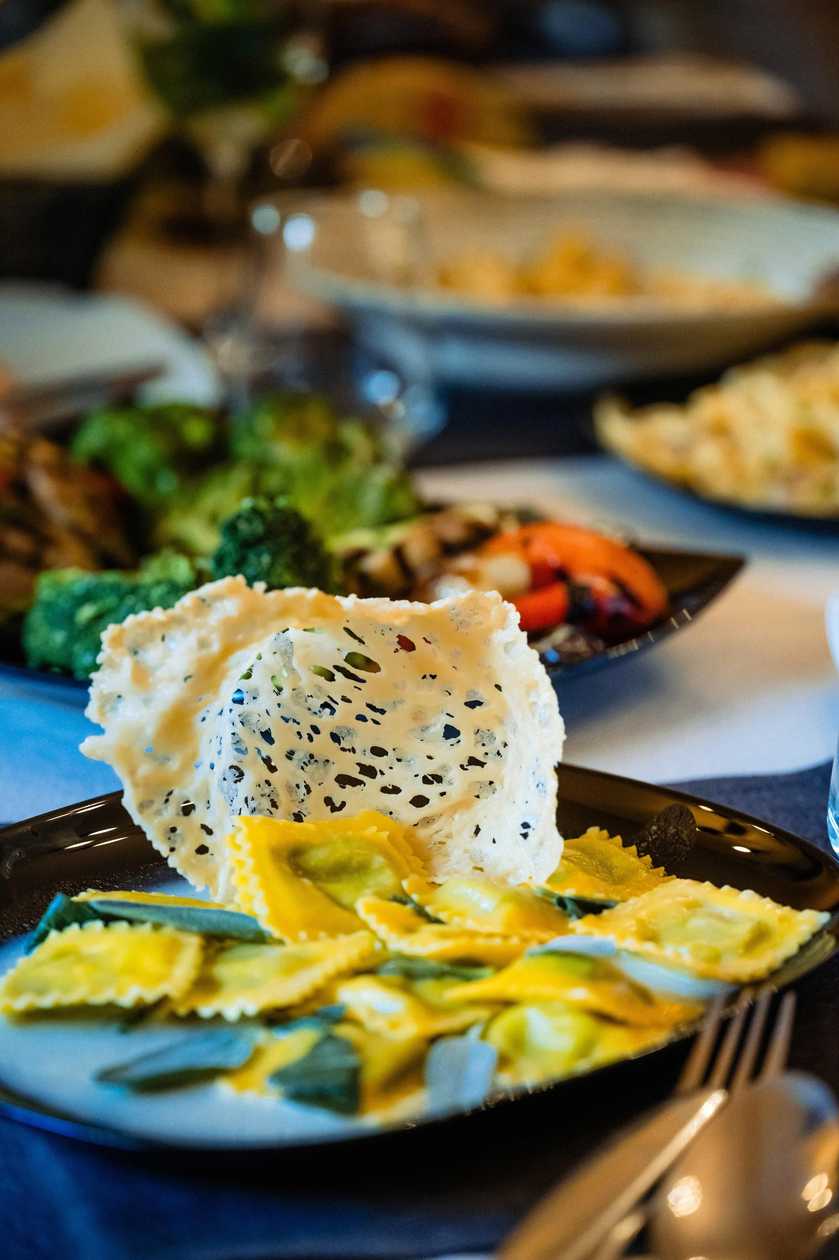 Ravioli ricotta e spinaci