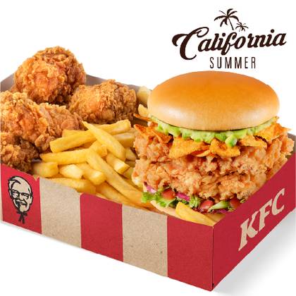 California Double Burger Box