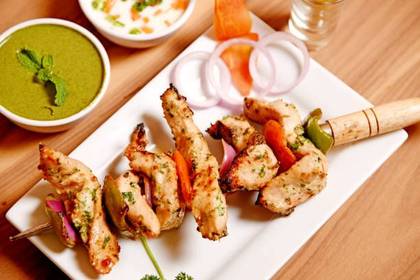 Chicken tandoori malai kabab