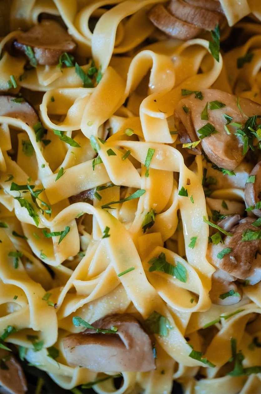 Tagliatelle ai funghi porcini