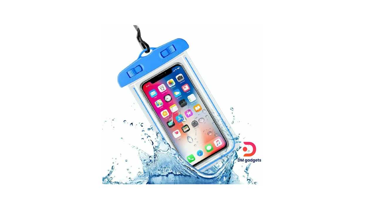 #393B#DM® Waterproof Phone Case – Blue