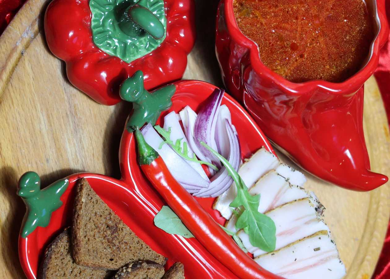 Борщ з куркою