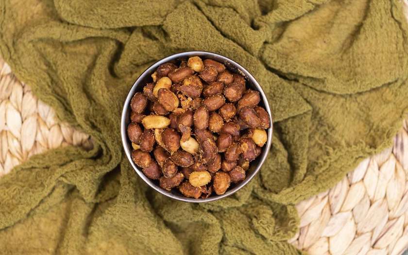 Dry masala peanut