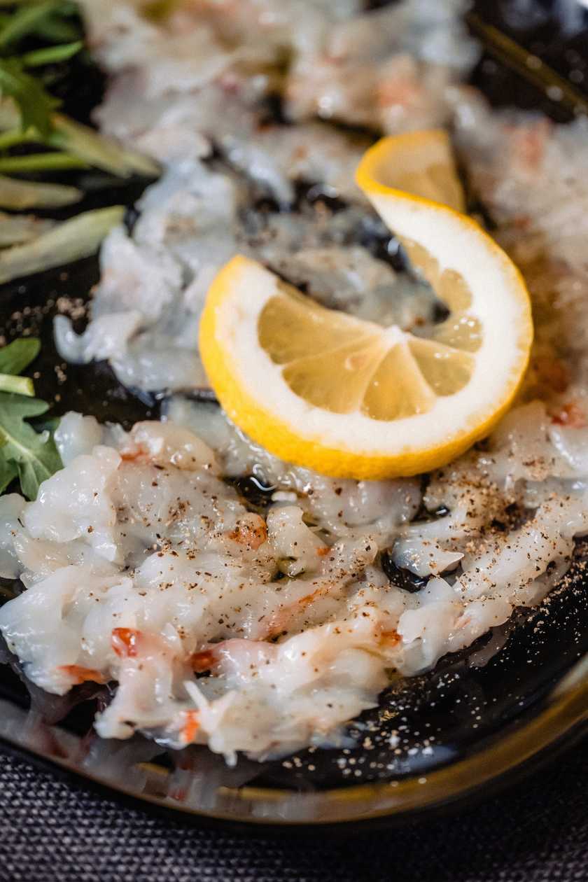 Carpaccio di gamberi