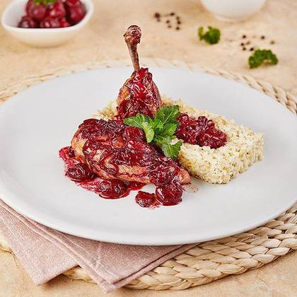 Cherry sauce chicken
