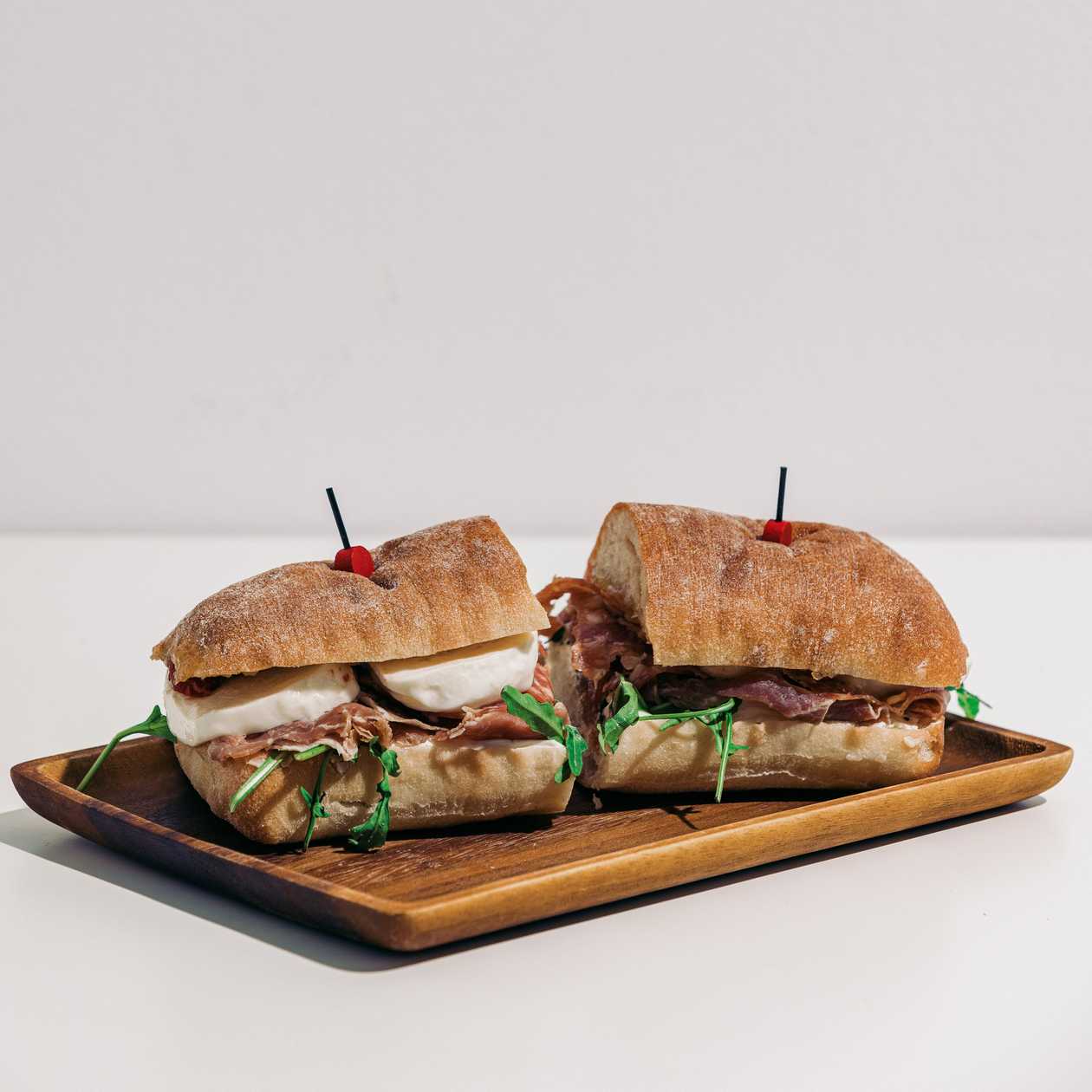 Ciabatta with Prosciutto
