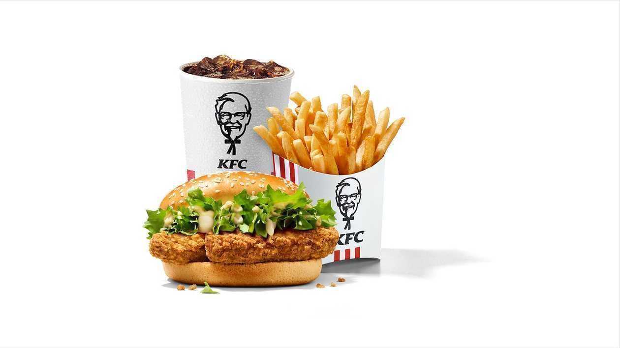 Veggie Burger Large Meal