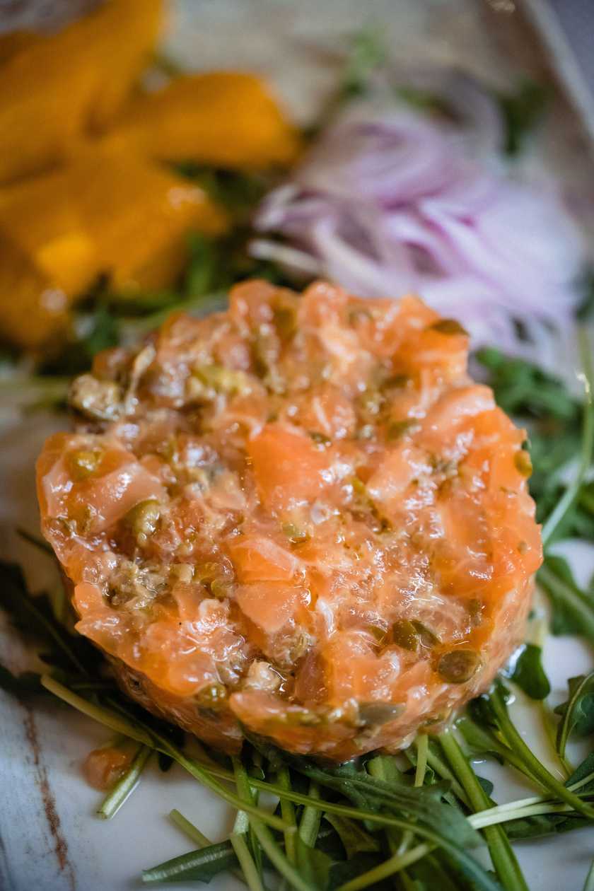 Tartar di salmone