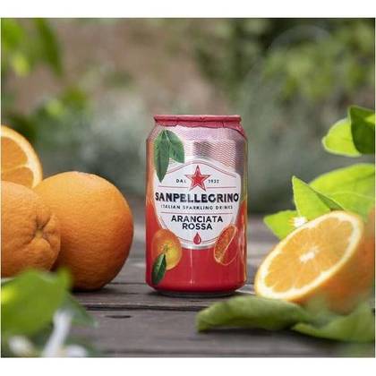 San Pellegrino Aranciata Rossa (Blood Orange) 330ml