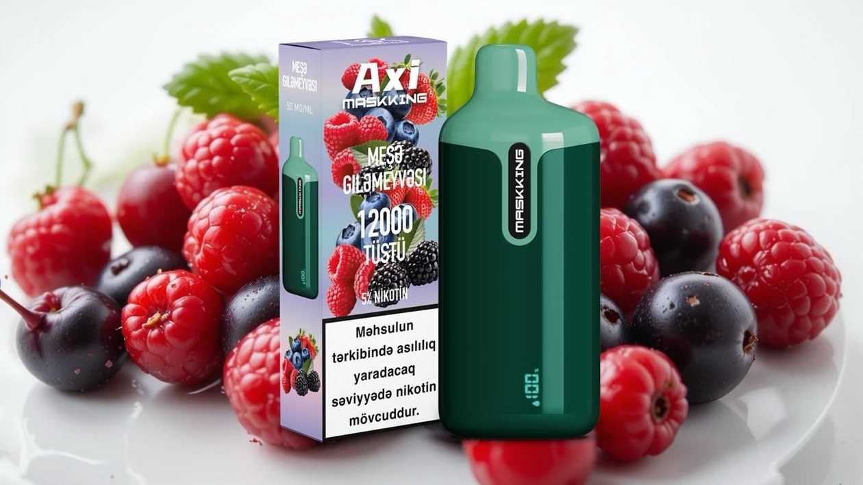 MASKKING AXİ Vape Forest Berries 12000 Puffs