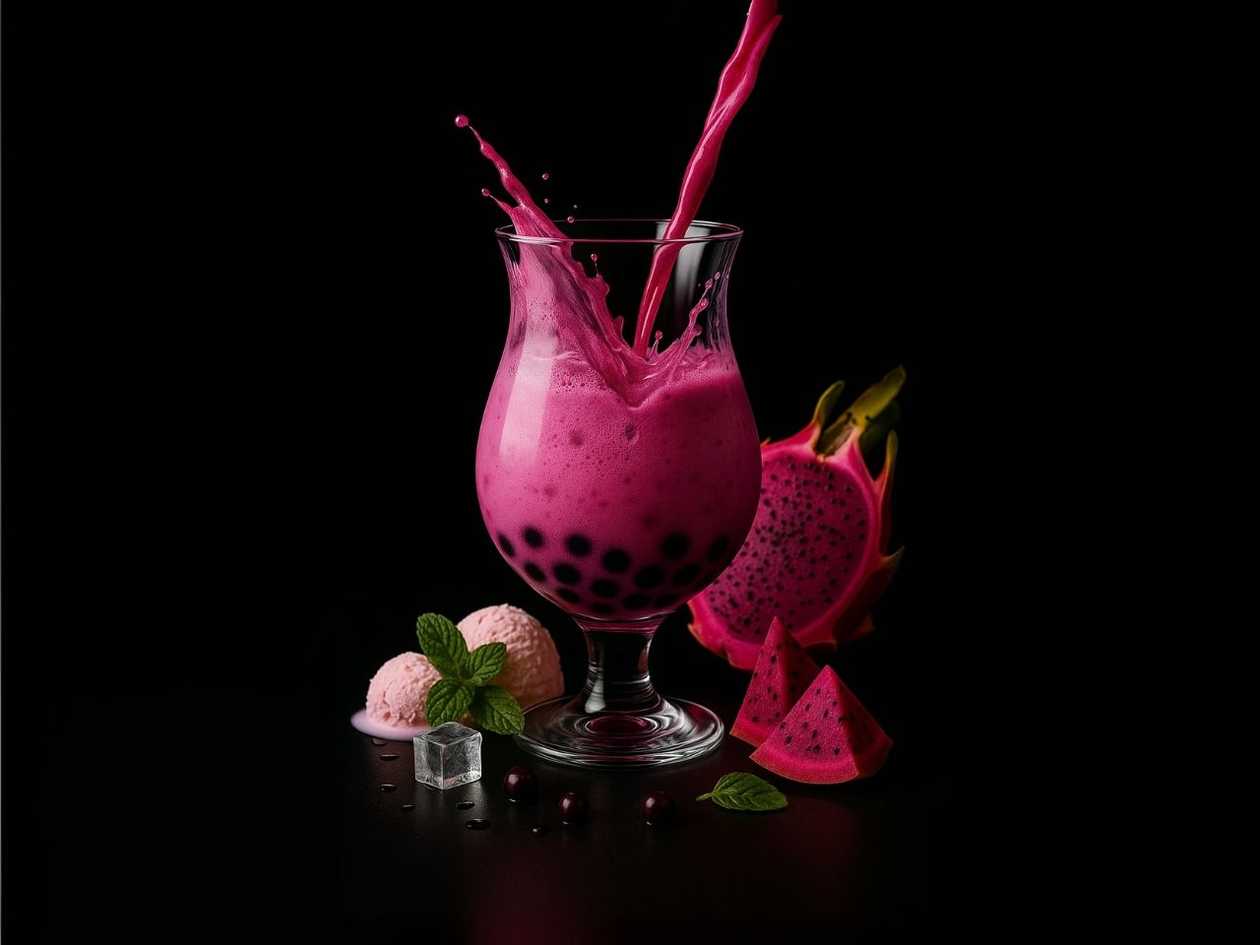 🥛 Dračí Ovoce Milkshake 🐉