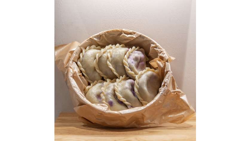 Pierogi z jagodami