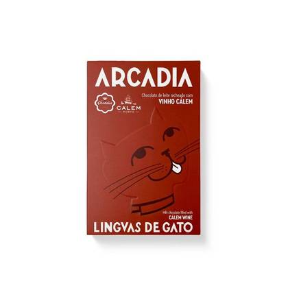 Línguas de Gato Recheadas com Vinho Cálem