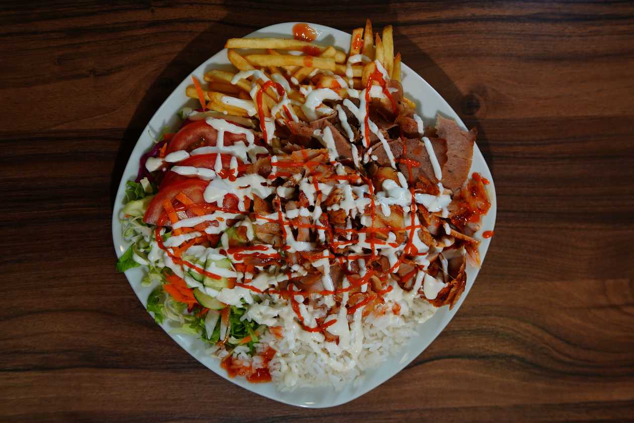 Kebab Plate Menu
