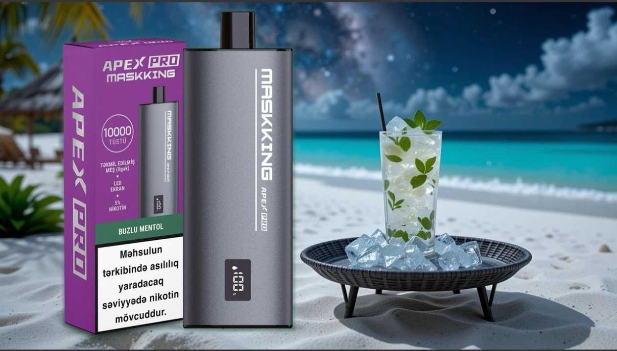 MASKKING Apex Pro Iced Menthol 10000 Puffs 5% Nicotine