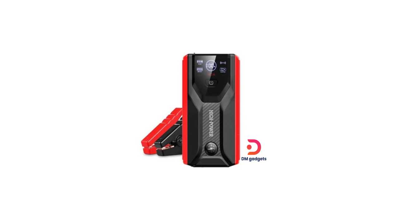 #340B2#Andowl®Q-D1090 Andowl Portable 12V Car Battery Starter/Power Bank / USB / Flashlight