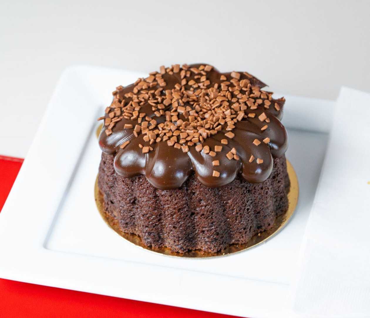 Vulcãozinho de Chocolate