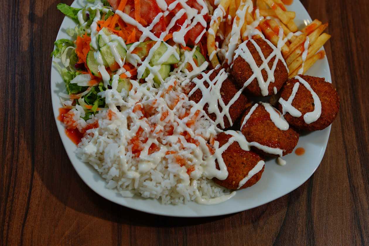 Falafel Plate Menu