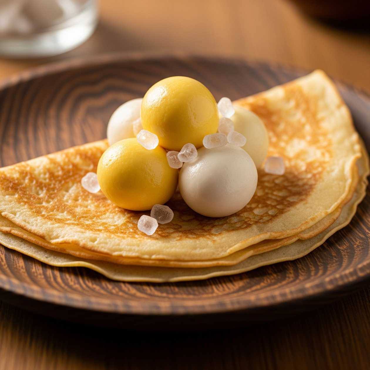 Crepe, Waffle ou Panquecas com Aveiro