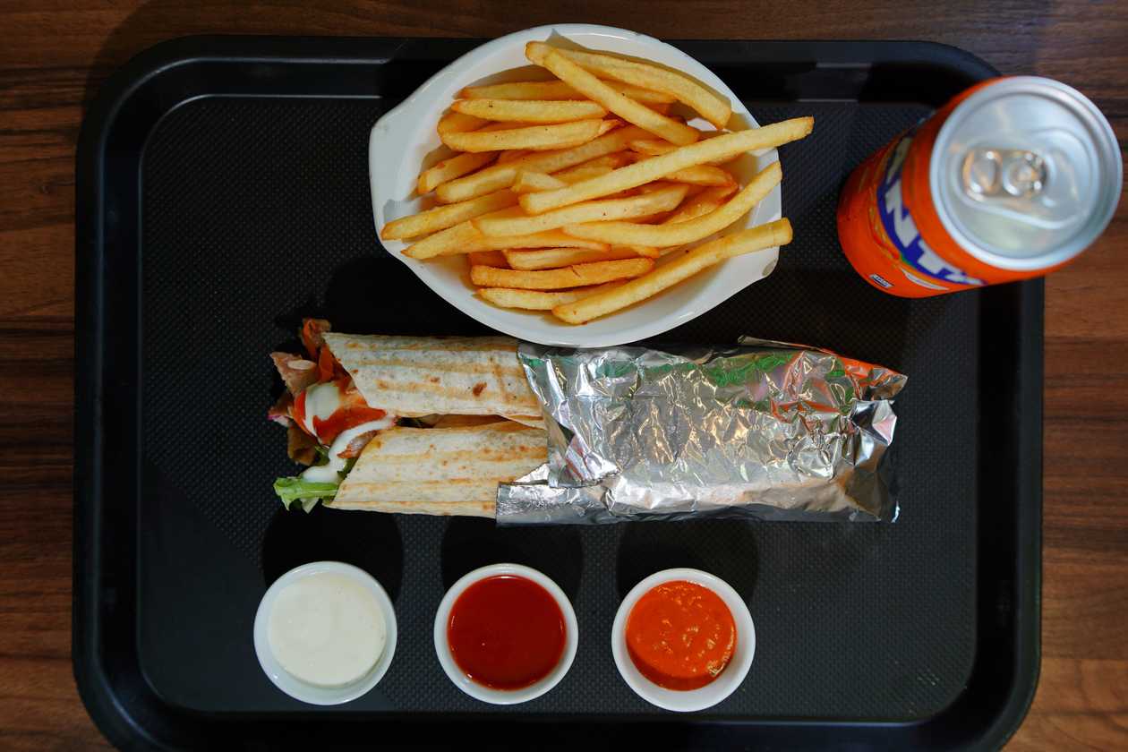 Big Wrap Menu