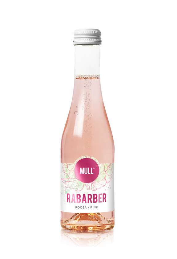 MULL° Sparkling Wine Rosé Rhubarb 10% 20cl