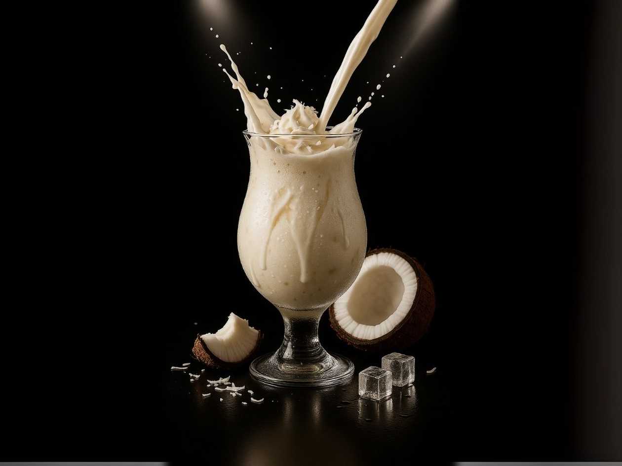 🥛 Kokosový Milkshake 🥥