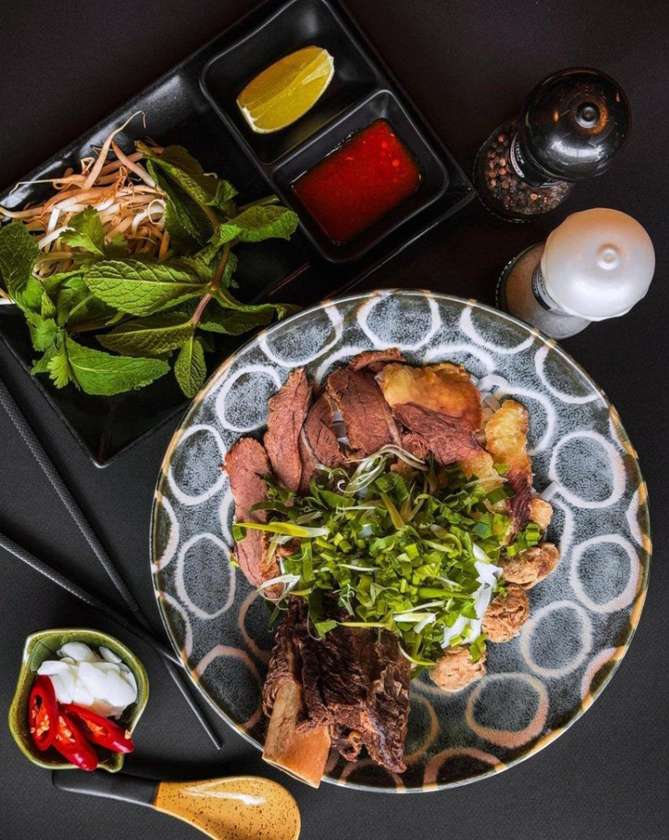 Phở Sườn Bò Mỹ