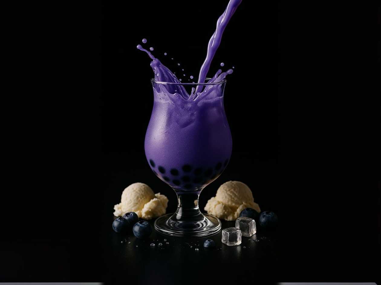 🥛 Borůvkový Milkshake 🫐
