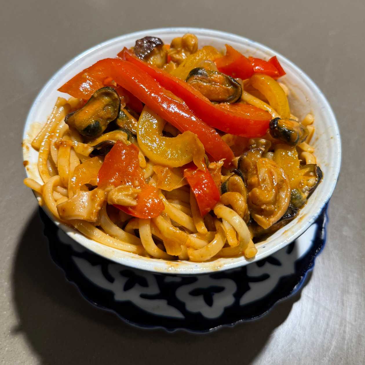 Noodles with Seafood