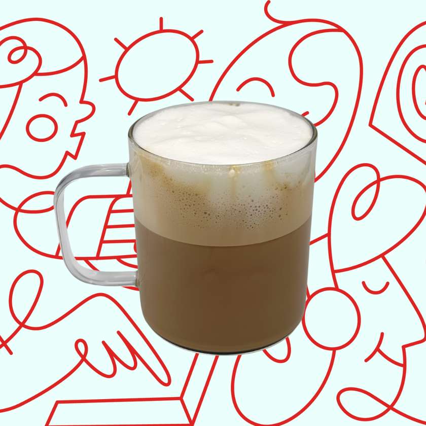 Caffe latte / cappuccino short