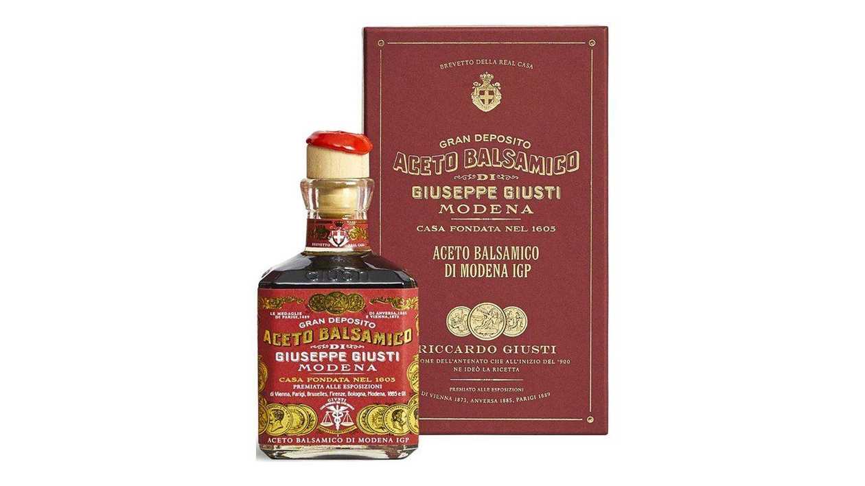Ocet balsamiczny Giuseppe Giusti 3 Medaglie d’Oro MODENA DOP 250ml + Box