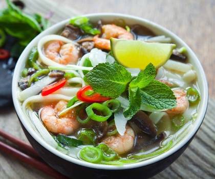Shrimp Pho Xao