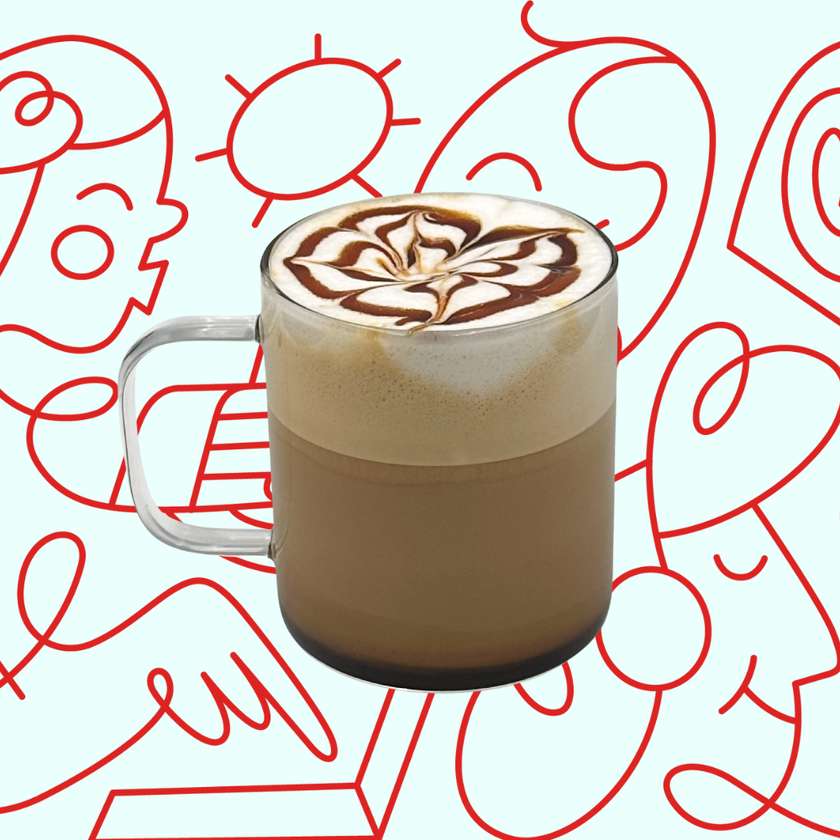 Caramel latte
