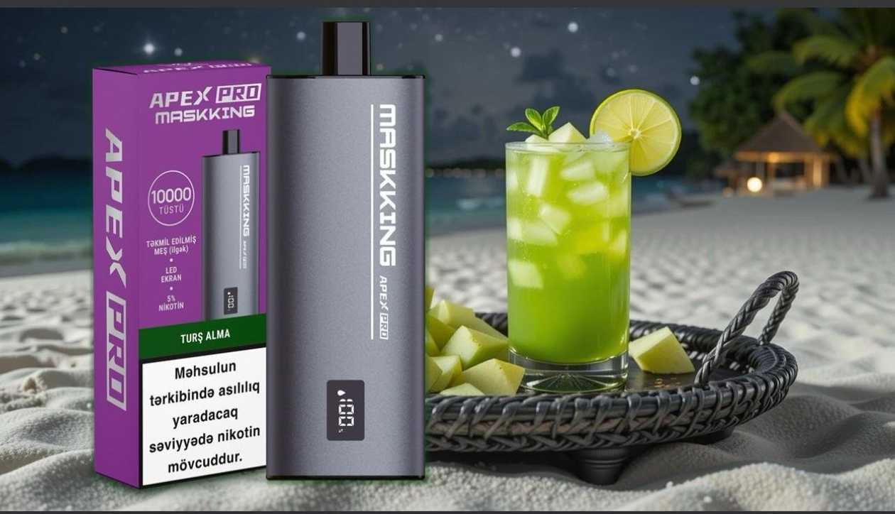 MASKKING Apex Pro Sour Apple 10000 Puffs 5% Nicotine