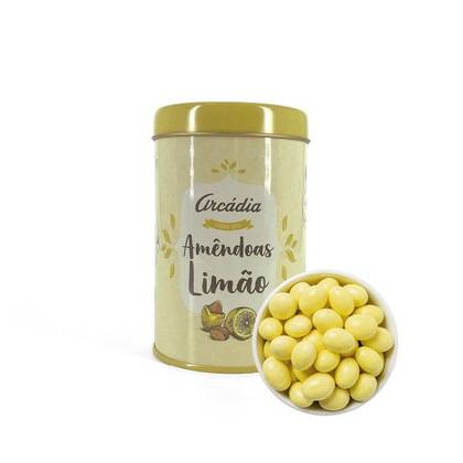 Lata de Amêndoas de Limão