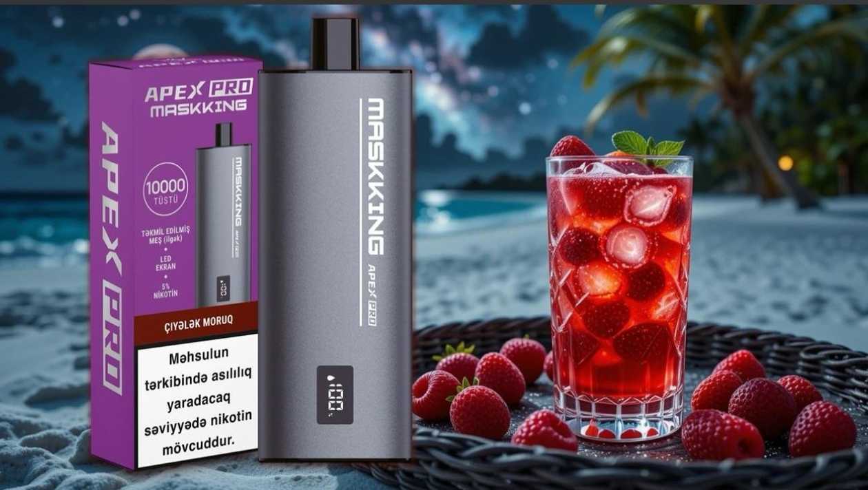 MASKKING Apex Pro Strawberry Raspberry 10000 Puffs 5% Nicotine