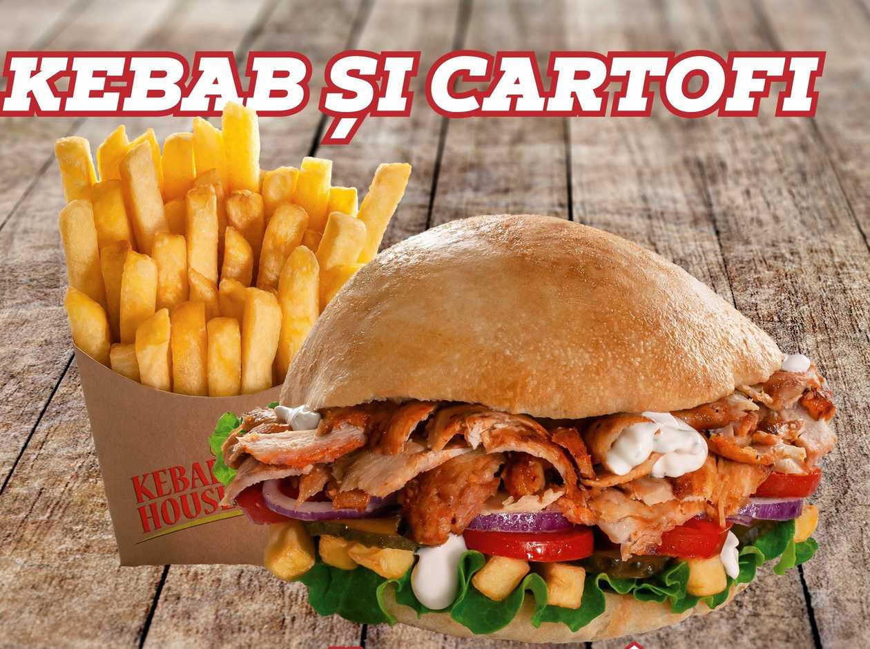 Meniu Kebab+Cartofi