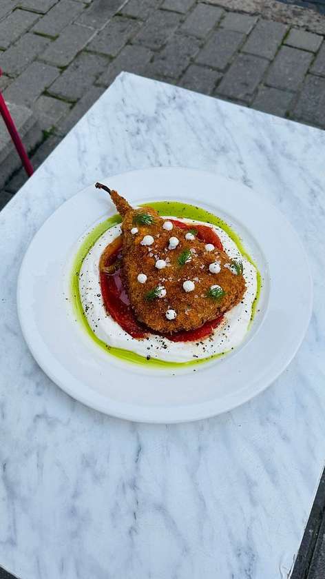 Crispy eggplant